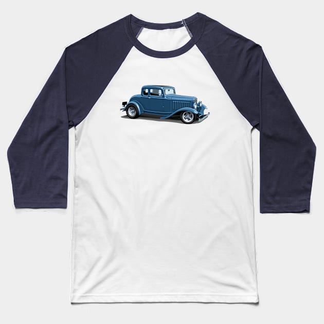 1932 Ford 5 window coupe Baseball T-Shirt by candcretro